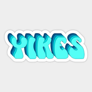 YIKES Retro Sticker